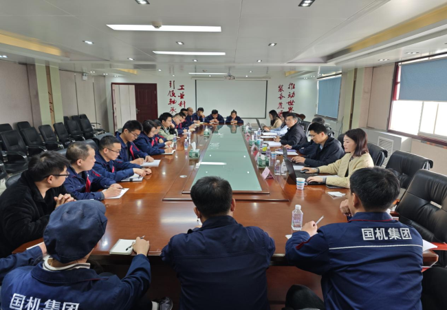 國機精工黨委書記、董事長、總經(jīng)理蔣蔚一行到軸研所調(diào)研